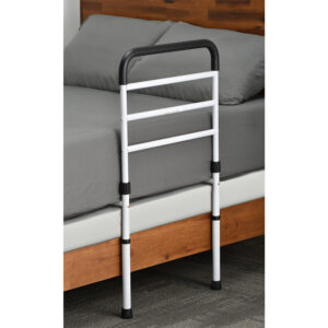 Home bed rail with legs