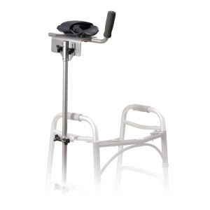 Platform attachment for crutches